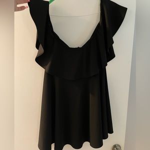 Off shoulder mini dress